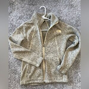 Women’s Northface Knit Fleece Full Zip Jacket Sx XS